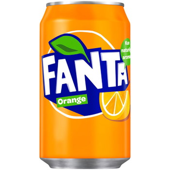 Fanta Orange dåse 33cl