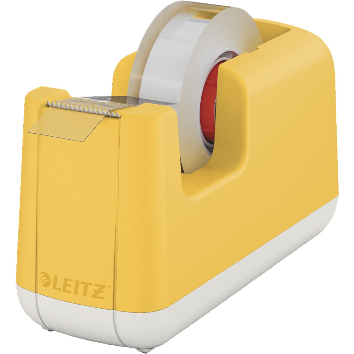 Leitz Cosy tapedispenser 33 mtr m/1 rl tape varm gul