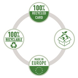 Leitz Recycle Alpha hængemappe A4 sort