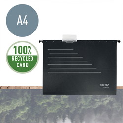 Leitz Recycle Alpha hængemappe A4 sort