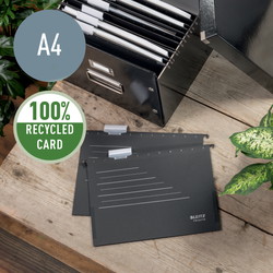 Leitz Recycle Alpha hængemappe A4 sort