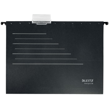 Leitz Recycle Alpha hængemappe A4 sort