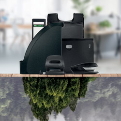 Leitz Recycle plastlomme A3 tværformat 100my klar 25stk