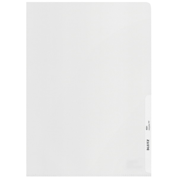 Leitz Recycle plastomslag A4 100my 25stk