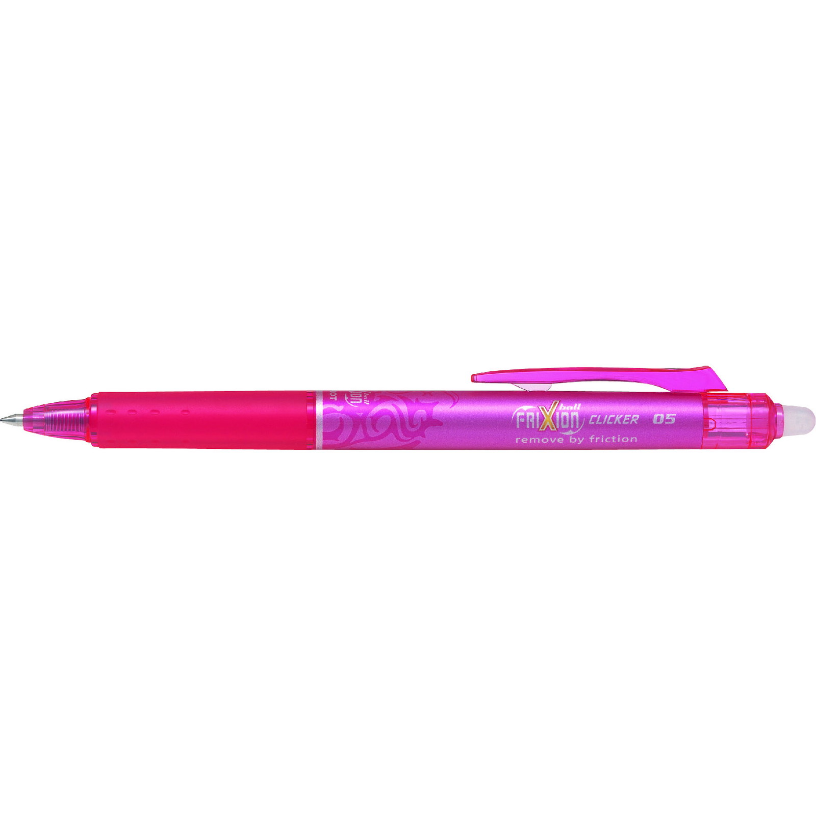 12 x Pilot FriXion Clicker ballpen 0,5mm pink