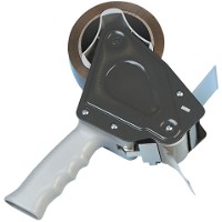 Q-connect pakketapedispenser m/pistolgreb grå