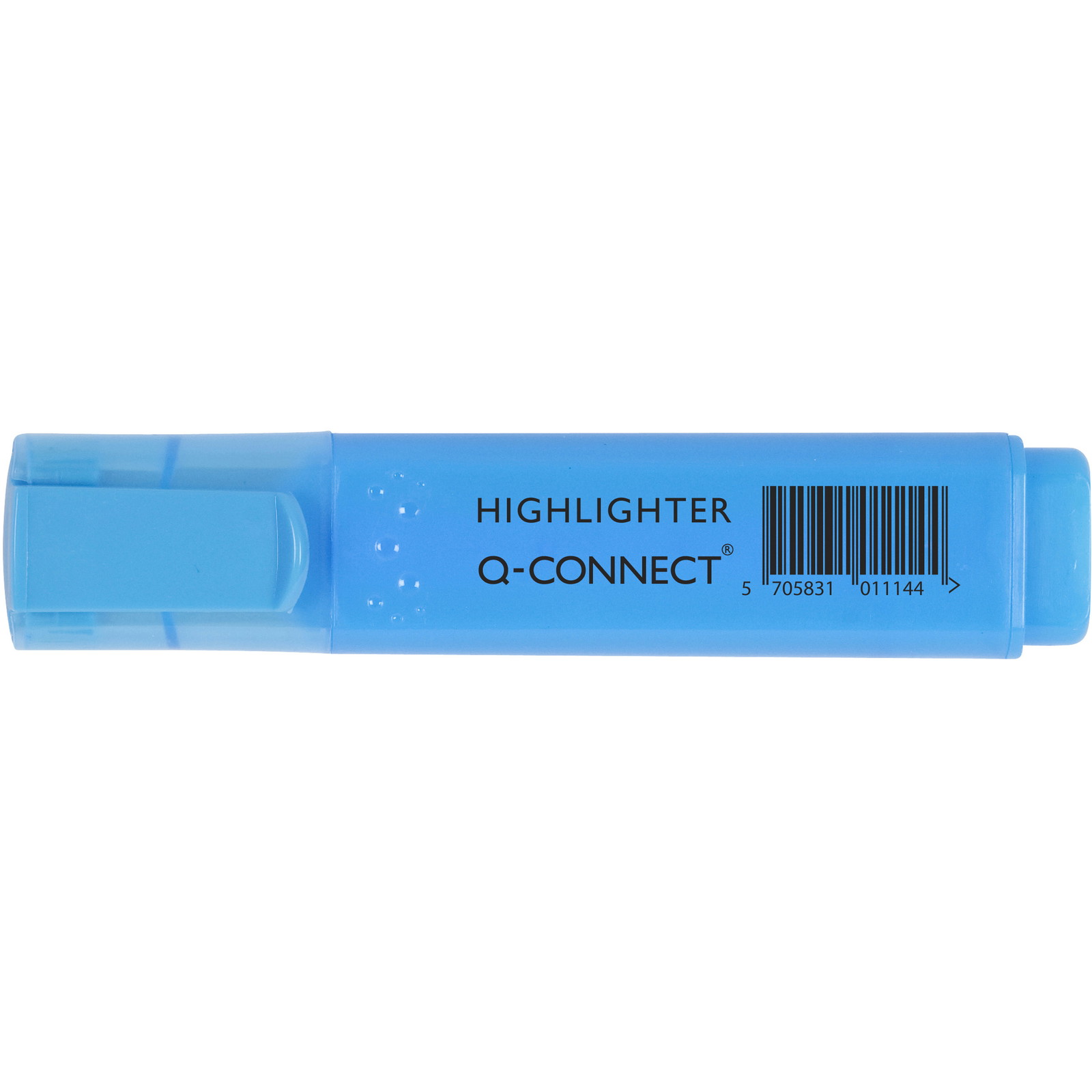 10 x Q-connect tekstmarker blå