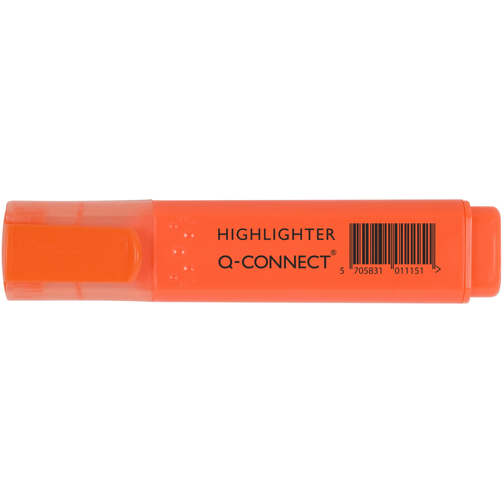 10 x Q-connect tekstmarker orange