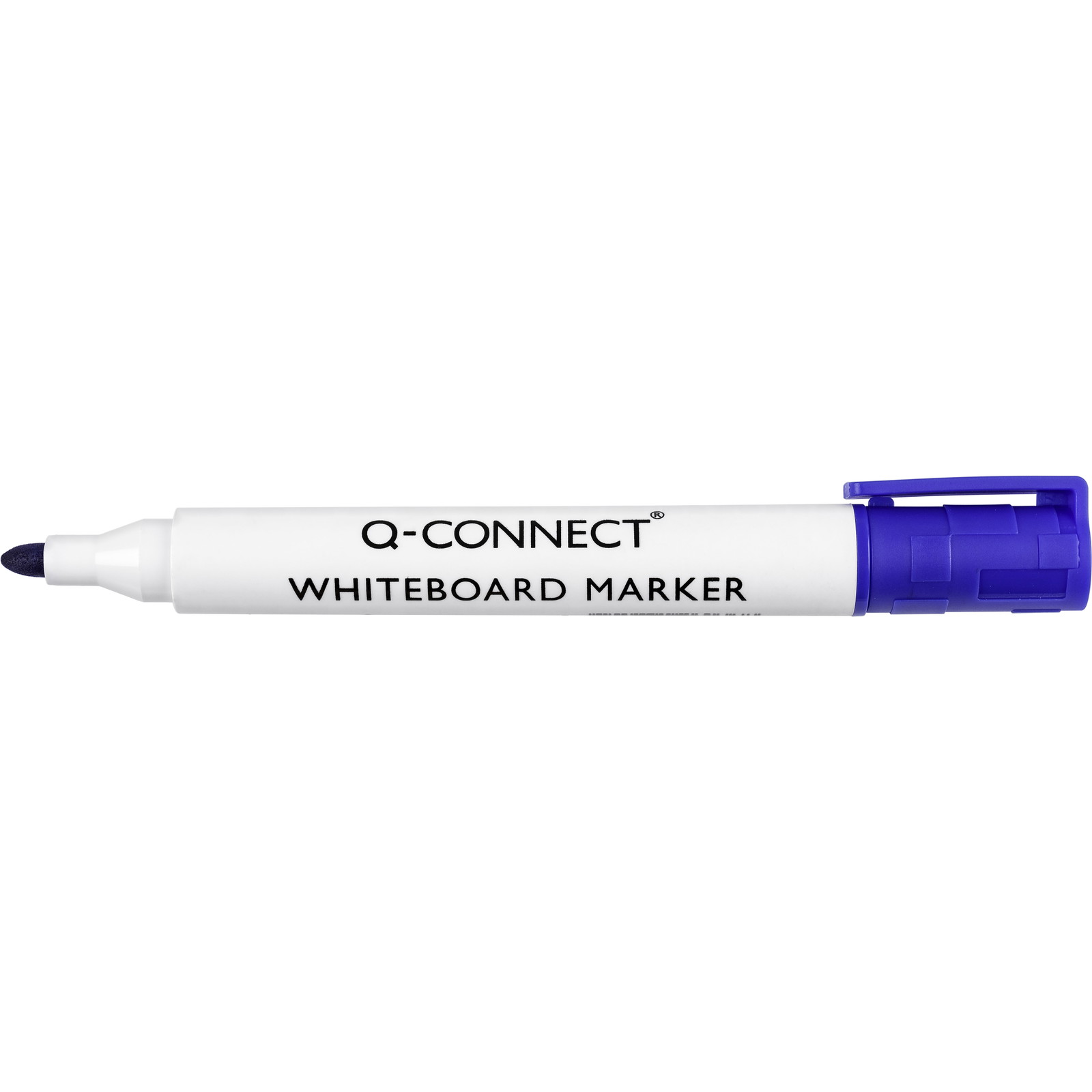 10 x Q-connect whiteboardmarker blå