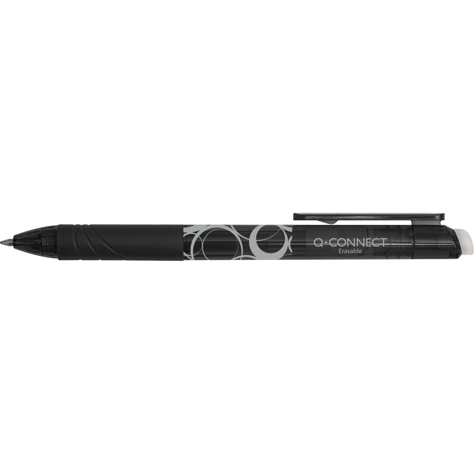 10 x Q-connect 0,7mm ballpen sort