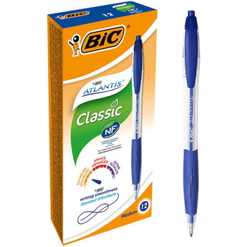 BIC Atlantis kuglepen 0,32mm blå