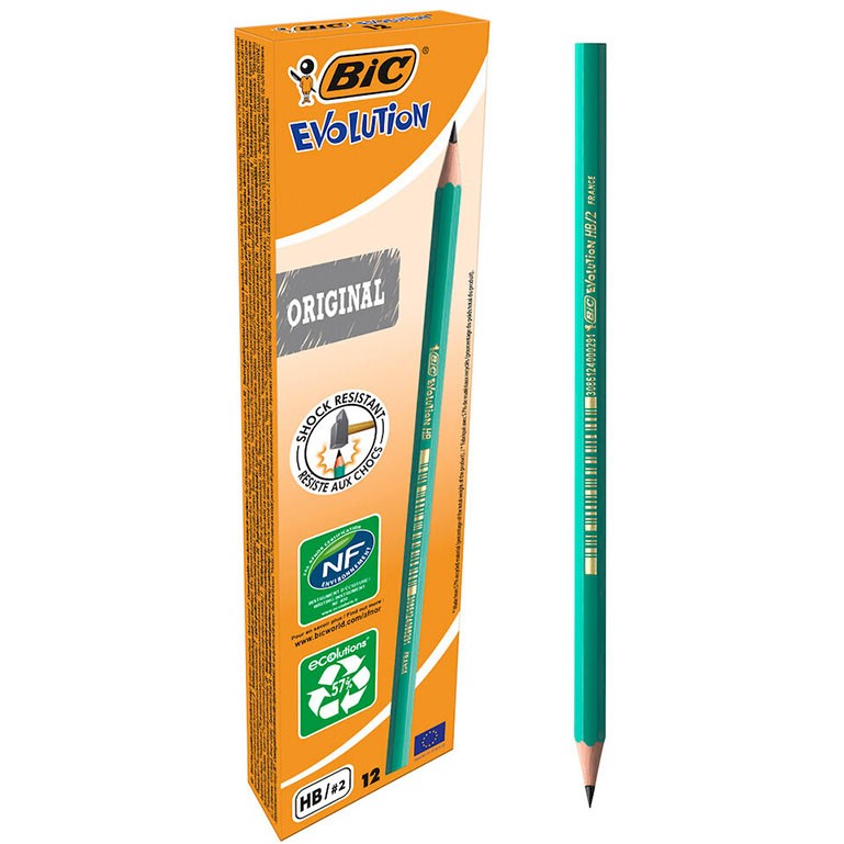 BIC Evolution HB blyant grøn