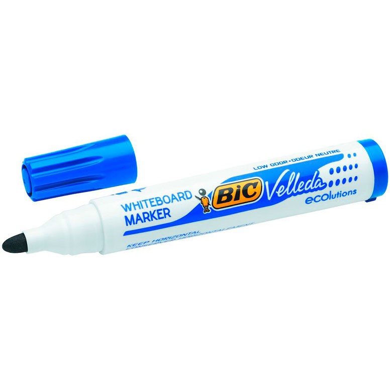 BIC Velleda ECOlutions whiteboardpen 1,4 mm spids blå