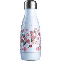 JobOut 280ml vandflaske floral lilla