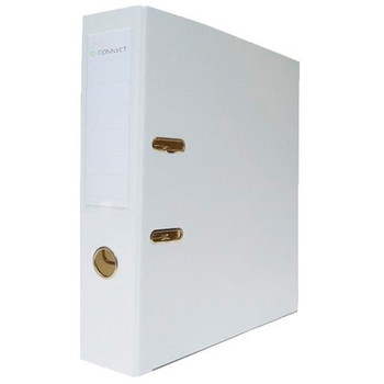 Q-connect A4 brevordner 75mm hvid