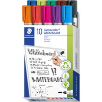 Staedtler Lumocolor 351 whiteboardmarker 10 farver
