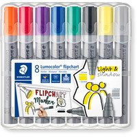 Staedtler Lumocolor Flipchart marker 2mm 8 farver