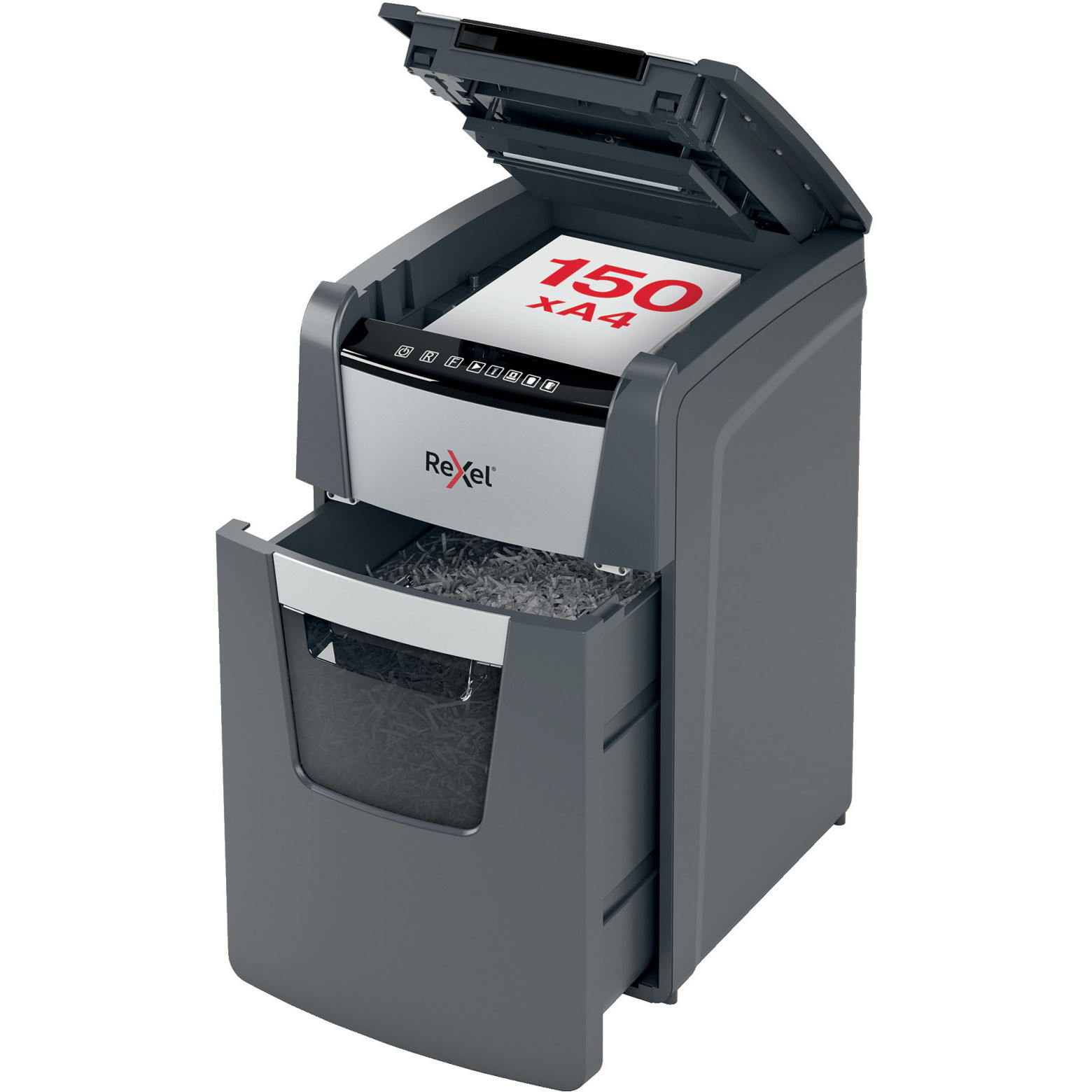 Rexel Optimum AutoFeed+ 150X krydsmakulator P4 44L