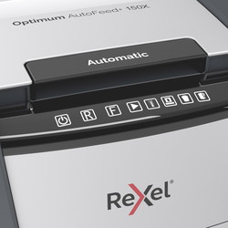 Rexel Optimum AutoFeed+ 150X krydsmakulator P4 44L