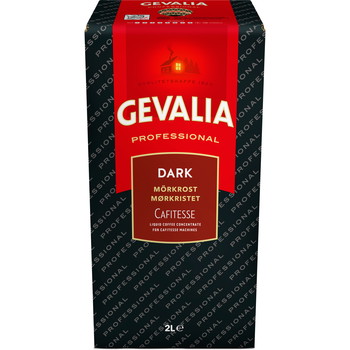 Gevalia Dark Cafitesse kaffekoncentrat 2x2L