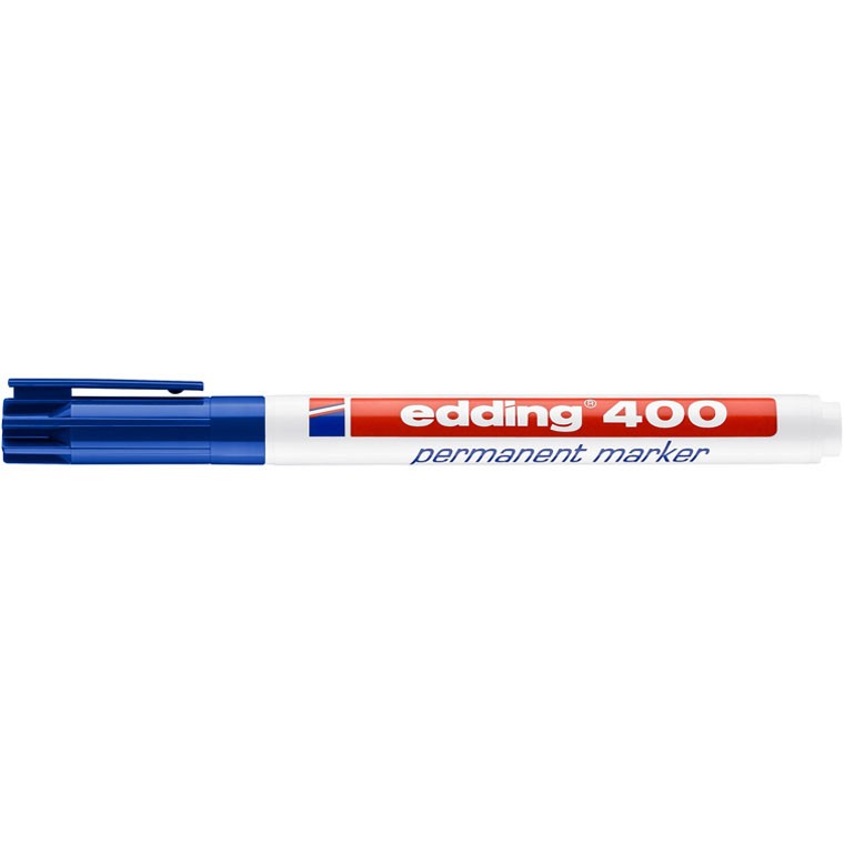Edding 400 permanent marker 1,5-3mm blå