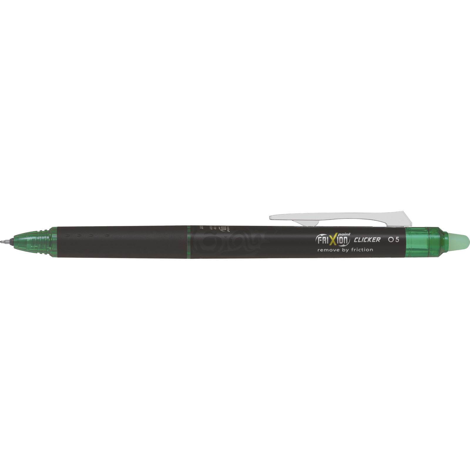 12 x Pilot FriXion Point Clicker kuglepen 0,5mm grøn