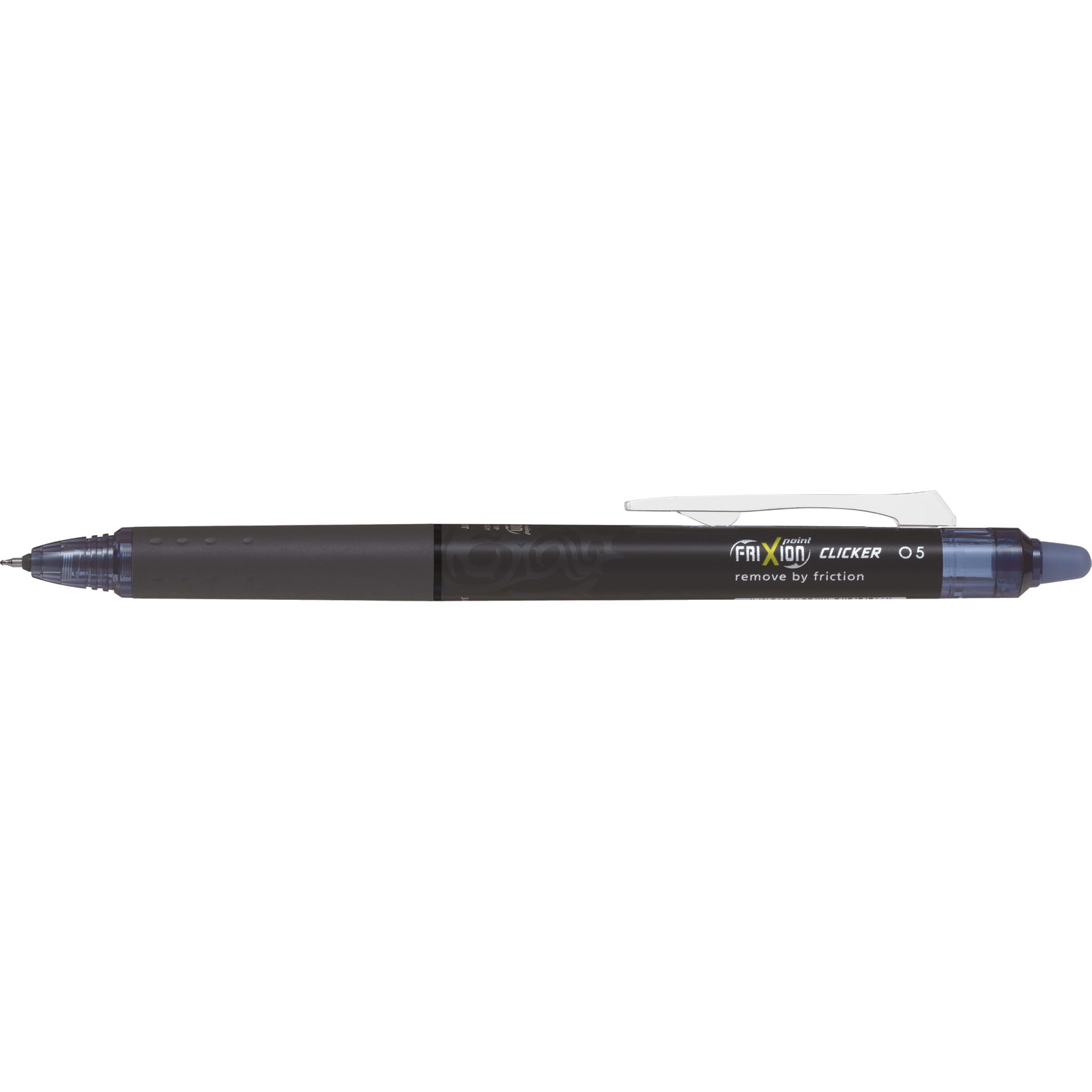12 x Pilot FriXion Point Clicker kuglepen 0,5mm blåsort