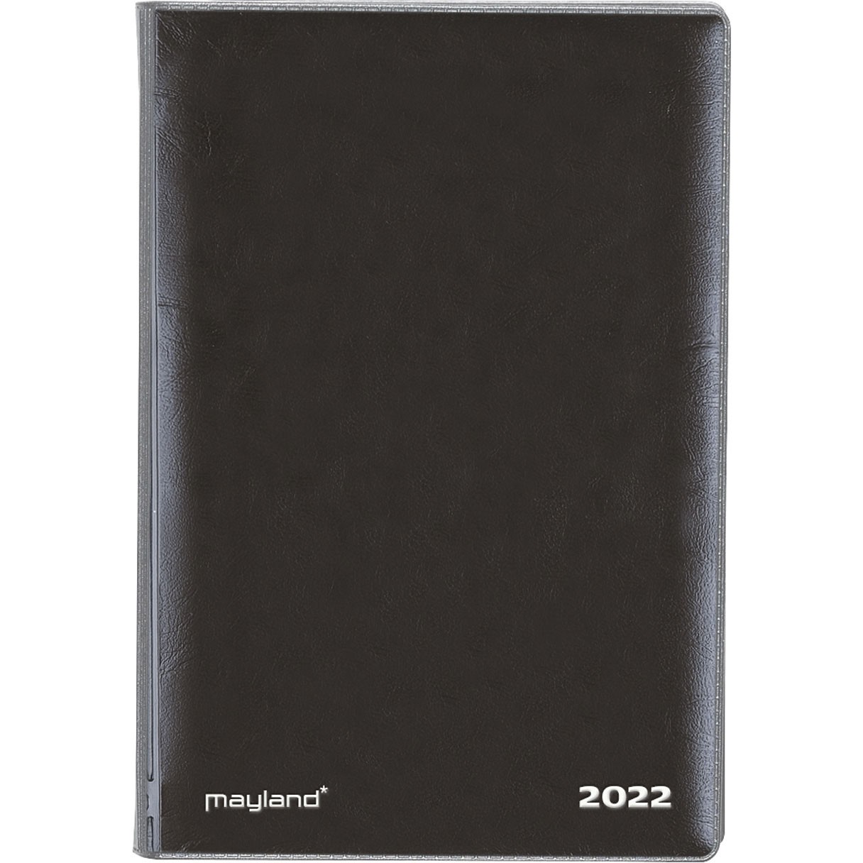 Mayland miniplanner ugeopslag tværformat 14x9 cm sort 22084500