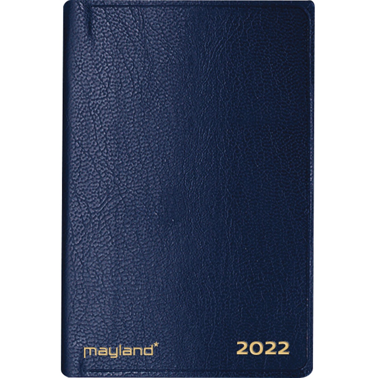 Mayland lommeugekalender tværformat 12x7,5 cm blå 22162000