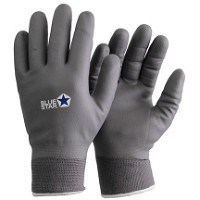 BlueStar Polar kuldebeskyttende handsker STR. 8 grå