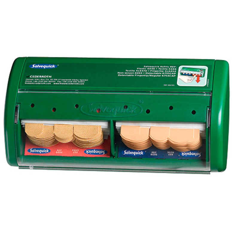 Salvequick plasterautomat M/indhold