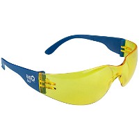 BlueStar Sky sikkerhedsbriller blå/gul