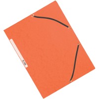 Q-connect A4 elastikmappe i orange