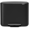 Brabantia BO pedalspand 11+23L Matt Black
