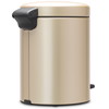 Brabantia NewIcon pedalspand 5L Champagne