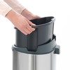 Brabantia Touch Bin New vippelågsspand 40L Matt Steel