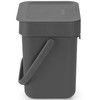 Brabantia Sort & Go affaldsspand 3L grå