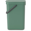 Brabantia Sort & Go affaldsspand 12L grøn
