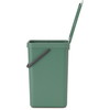 Brabantia Sort & Go affaldsspand 16L grøn