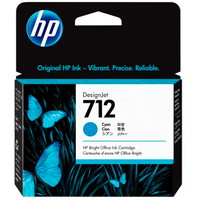 HP 712 blækpatron 29ml cyan