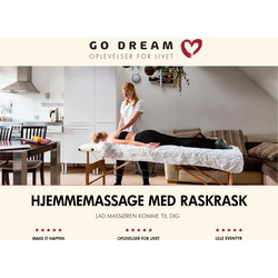 Go Dream Hjemmemassage med RaskRask gavekort