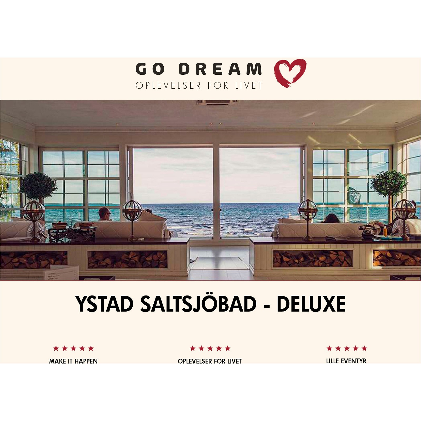 Go Dream Ystad Saltsjöbad Deluxe gavekort