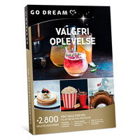 Go Dream Valgfri oplevelse for 199,- gavekort