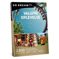 Go Dream Valgfri oplevelse for 299,- gavekort