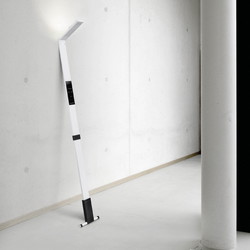 LUCTRA FLEX trådløs gulvlampe i hvid