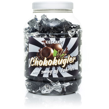Chokokugler lakridsfyld 1000g