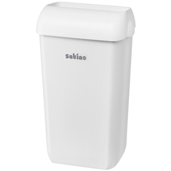 Satino affaldsbeholder 23L hvid