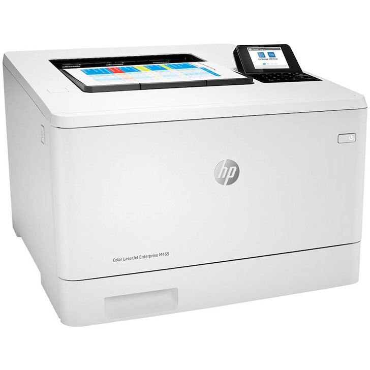 HP M455DN Color laserjet printer hvid