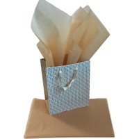 Silkepapir 75x50cm 17g natur 24ark