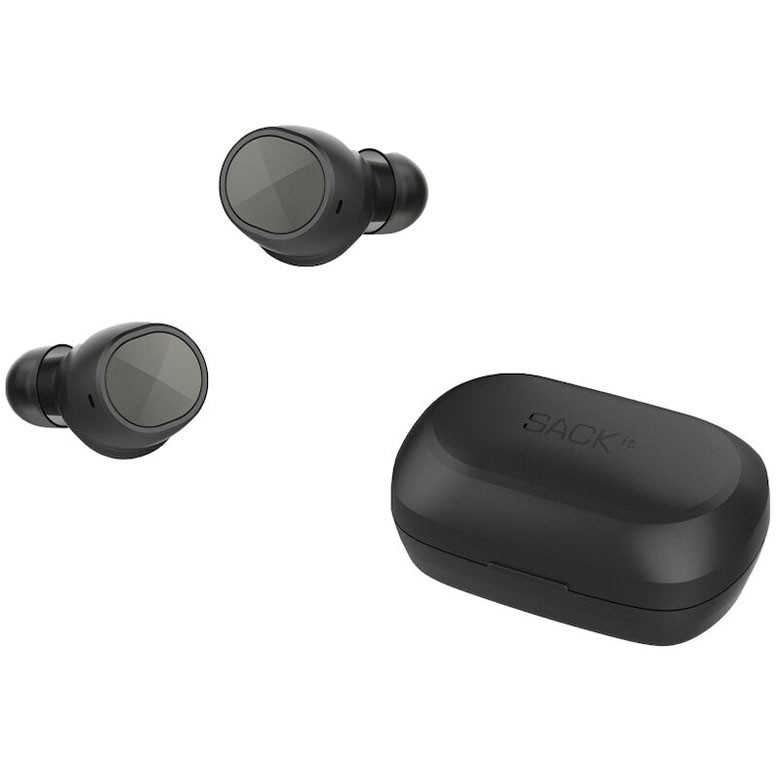 SACKit ROCKit 100 earbuds i sort